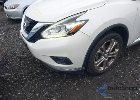 2017 Nissan Murano Platinum from USA, damaged, VIN 5N1AZ2MH9HN204425